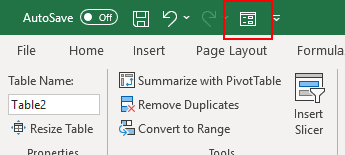 excel screenshot, create and open form
