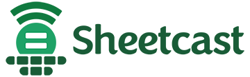 Sheetcast Logo