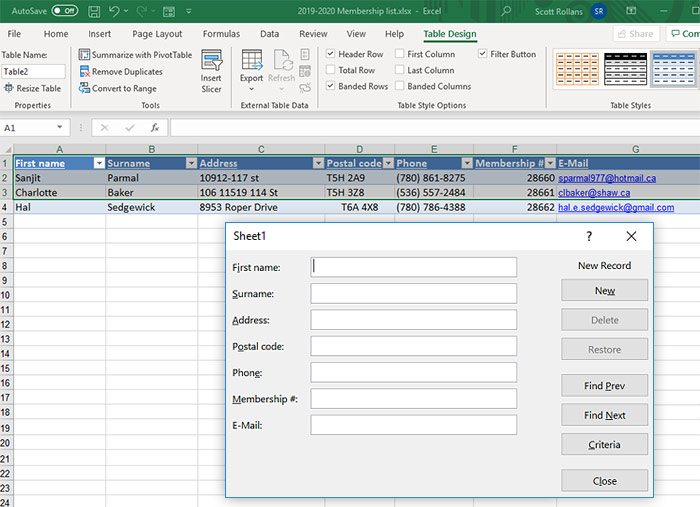 How to use Forms in Excel, plus something better