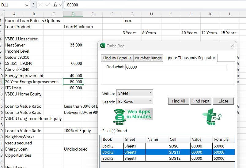 Find and Replace in Excel: advanced approach