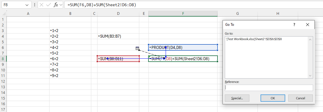 how to show formulas in excel